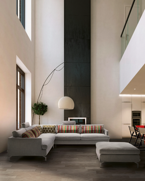 DAVE - Corner modular fabric sofa with removable cover by Milano Bedding - view 3